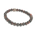 Tiger eye red / Bull's eye bracelet elastic natural stone, ball 6 mm / 16-17 cm, stone of the sun and earth, brings luck and wealth