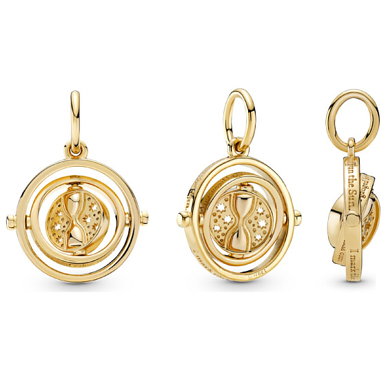 Sterling silver 925 Harry Potter - Time turner, bracelet pendant