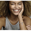 Charm Sterling Silver 925 Keith Haring Heart Art Lines, People and Hearts, Pendant Bracelet