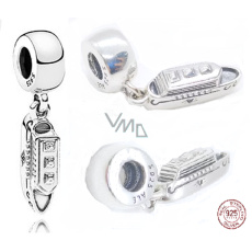 Charm Sterling silver 925 Cruise steamer - ship, travel bracelet pendant Charm Sterling silver 925 Cruise steamer - ship, travel bracelet pendant