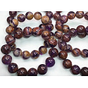 Auralite 23 bracelet elastic natural stone, ball 12 mm / 21 - 22 cm, one of the most powerful stones on the planet