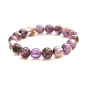 Auralite 23 bracelet elastic natural stone, ball 12 mm / 21 - 22 cm, one of the most powerful stones on the planet