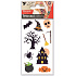 Tattoo stickers Halloween house 6 x 10 cm