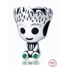 Sterling silver 925 Marvel Guardians of the Galaxy, I am Groot, bracelet bead