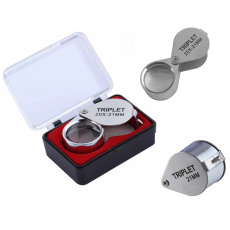 Lupa kapesní skládací zvětšení 20 x zvětšení 21 mm Lupa kapesní skládací zvětšení 20 x zvětšení 21 mm