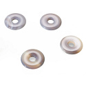 Agate grey Donut natural stone 30 mm