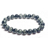 Pietersite / Eagle eye bracelet elastic natural stone, ball 8 mm / 16-17 cm, stone with stormy elements