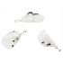 Moonstone Troml pendant natural stone, 2,2-3 cm, 1 piece, stone of destiny