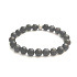 Cordierite / Iolid bracelet elastic natural stone, ball 8 mm / 16 - 17 cm, Viking stone - compass