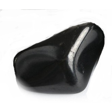 Shungite raw magical Stone of life tumbled, A 10 - 20 g 1 piece