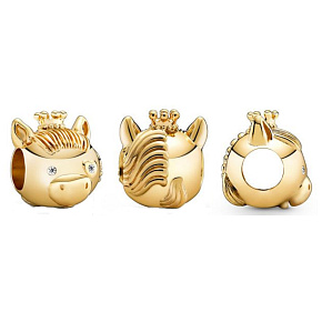 Charm Sterling silver 925 Horse is the seventh animal in the 12-year cycle of the Chinese zodiac sign, bead for bracelet Charm Sterling silver 925 Horse is the seventh animal in the 12-year cycle of the Chinese zodiac sign, bead for bracelet