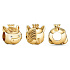 Charm Sterling silver 925 Horse is the seventh animal in the 12-year cycle of the Chinese zodiac sign, bead for bracelet