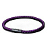 Rope Magnetic Bracelet – purple 19.5 cm x 4 mm, unisex