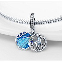 Sterling silver 925 Harry Potter - Snape's patron in the form of a rope, 2in1 pendant bracelet