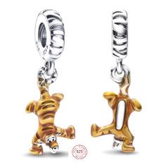 Sterling silver 925 Disney Winnie the Pooh - Tigger, bracelet pendant