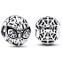 Charm Sterling silver 925 Marvel Spiderman Mask, bead on bracelet movie