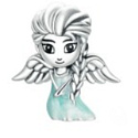 Charm Sterling silver 925 Disney Ice Kingdom, Elsa, bead on bracelet movie