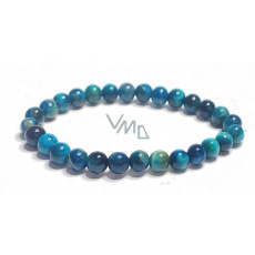 Tiger eye blue multi bracelet elastic natural stone, ball 6 mm / 16-17 cm, stone of the sun and earth, brings luck and wealth Tiger eye blue multi bracelet elastic natural stone, ball 6 mm / 16-17 cm, stone of the sun and earth, brings luck and wealth