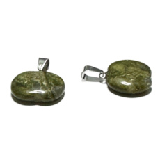 Epidote Apple of Knowledge 1.5 cm, abundance, prosperity