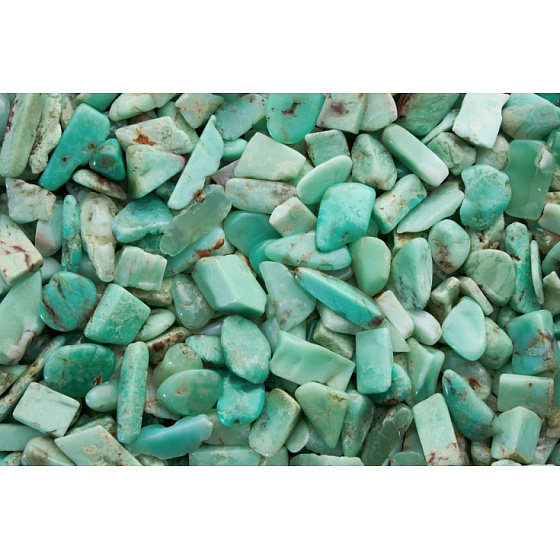 Chrysoprase Australia natural stone 1 piece, 2 - 3 cm, stone of harmony of family relationships