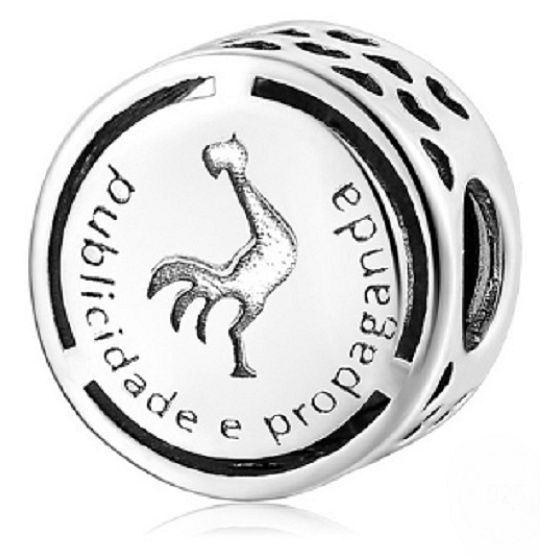 Charm Sterling silver 925 Advertising, promotion, bead on bracelet jobs