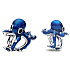 Octopus Charm Midnight Blue – a symbol of intelligence, mystery, and adaptability, a bracelet pendant inspired by the sea