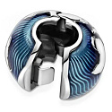 Charm Sterling Silver 925 Planet Earth - the blue planet is home everywhere, so what about on Earth? stopper, clip bead for travel bracelet