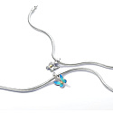 Charm Sterling silver 925 Butterfly, animal bracelet pendant