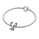 Charm Sterling silver 925 Disney Lilo & Stitch - Stitch bead for bracelet movie