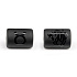 Onyx Taurus zodiac sign, natural stone bracelet pendant, 10 mm 1 piece, life force stone