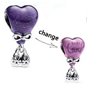 Charm Sterling silver 925 Heart and booties, Baby Girl, bead on bracelet family