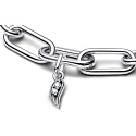 Charm Sterling silver 925 Angel Wing - Mini medallion, love bracelet pendant