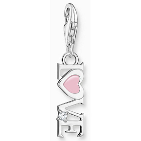 Charm Sterling silver 925 Love, lobster clasp pendant on love bracelet Charm Sterling silver 925 Love, lobster clasp pendant on love bracelet