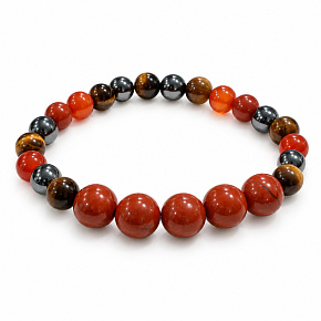 Bracelet with a story – Fight, I am with you, natural minerals, 8 mm bead / wrist 16–18 cm Bracelet with a story – Fight, I am with you, natural minerals, 8 mm bead / wrist 16–18 cm