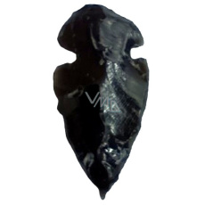 Obsidian pendant arrow natural stone 3,8-5 cm, stone of rescue Obsidian pendant arrow natural stone 3,8-5 cm, stone of rescue