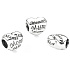 Sterling silver 925 Heart mom - symbol of motherhood and family love, bead for bracelet family