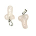 Rosemary's Penis for happiness, pendant natural stone hand cut approx. 11 x 22 mm, stone of love