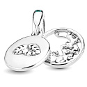 Charm Sterling silver 925 Disney Lion King Simba, Pumbaa and Timon