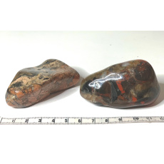 Jasper Brekcie Tumbled natural stone 40 - 100 g, 1 piece, stone of positive energy