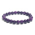 Sugilit bracelet elastic natural stone, ball 8 mm / 16 - 17 cm, love stone