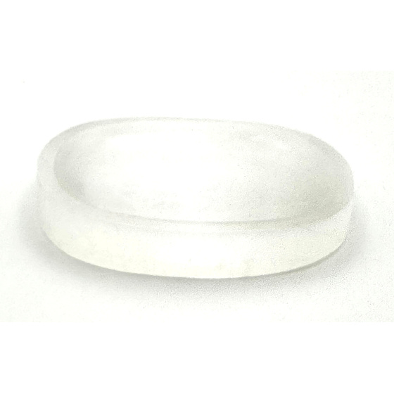 Selenite bowl natural stone 70 - 75 x 45 - 50 mm, 45 - 55 g 1 piece, angelic energy