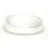 Selenite bowl natural stone 70 - 75 x 45 - 50 mm, 45 - 55 g 1 piece, angelic energy