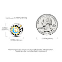 Charm Sterling silver 925 Luminous - Day / night, sun / moon, stopper, clip bead on bracelet universe