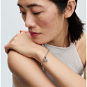 Charm Sterling silver 925 King of Glory Gongsunli umbrella with maple leaf pendant on bracelet symbol