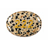 Wish Stone 222 made of natural Dalmatian jasper 35 × 45 mm – balance, trust, and harmony