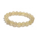 Quartz with Rutile bracelet elastic natural stone, bead 8 mm / 16-17 cm, the most perfect healer