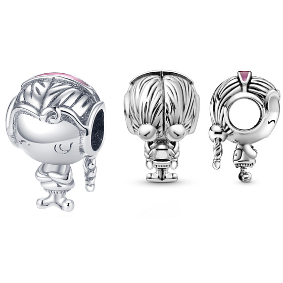 Sterling silver 925 Teenage girl, bead on bracelet family