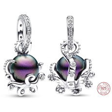 Sterling silver 925 Disney The Little Mermaid - Ursula, bracelet pendant