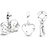 Charm Sterling silver 925 Friend for two cats 2in1, friendship bracelet pendant