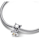Charm Sterling silver 925 Marvel Guardians of the Galaxy, Raccoon Rocket, bead on bracelet movie